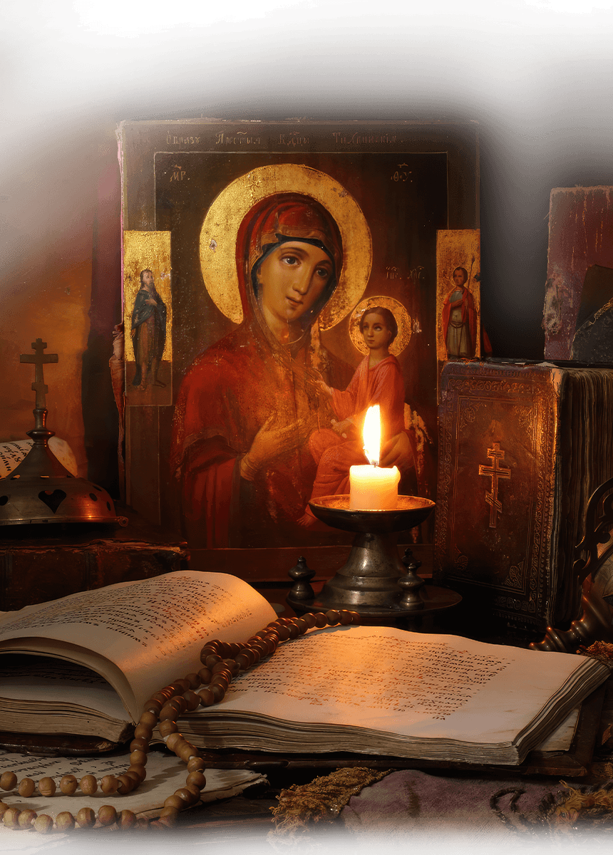 Ясновидящая помогает молитвами